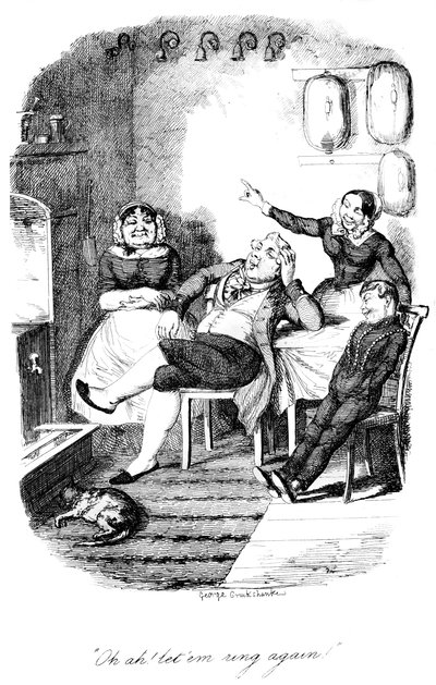 Voi ah! letem ring taas!, 1840-luku. tekijältä George Cruikshank