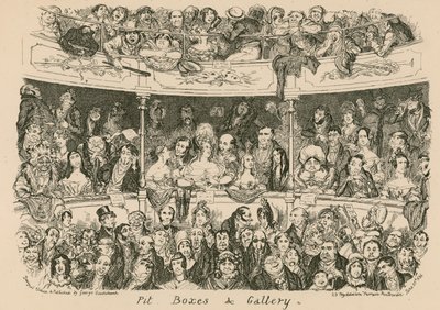 Kuoppa, laatikot ja galleria tekijältä George Cruikshank