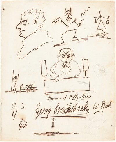Satiiriset luonnokset tekijältä George Cruikshank