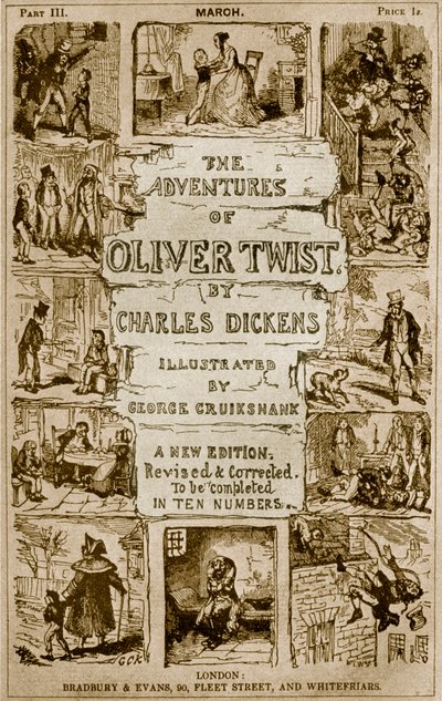 Oliverin seikkailut tekijältä George Cruikshank