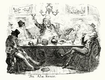 The Ale House (kaiverrus) tekijältä George Cruikshank