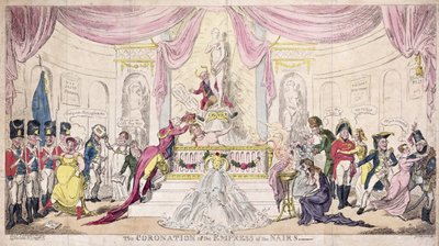 Nairin keisarinnan kruunajaiset tekijältä George Cruikshank