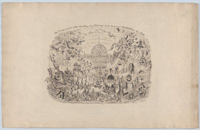 Kaikkien kansojen teosten leviäminen vuosien 1851, 1851, 1851 suuresta näyttelystä. tekijältä George Cruikshank