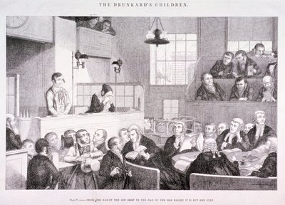 "Jumalajan lapset", n. 1847 tekijältä George Cruikshank