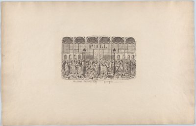 Ensimmäinen shillinkipäivä, 1851, 1851. tekijältä George Cruikshank