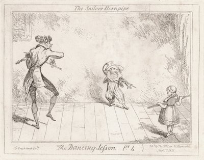 Tanssitunti: merimiehen torvipilli tekijältä George Cruikshank