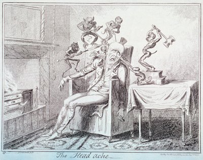 "Pääsärky", 1835 tekijältä George Cruikshank