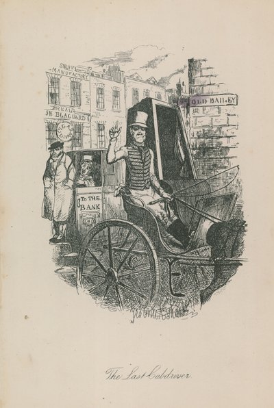 Viimeinen taksikuski tekijältä George Cruikshank