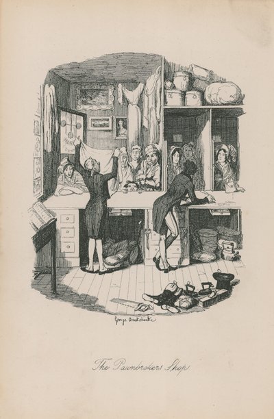 Panttilainausliikkeen tekijältä George Cruikshank
