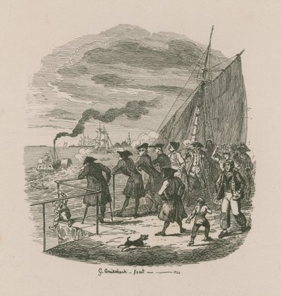 Promenade, Greenwich Hospital tekijältä George Cruikshank