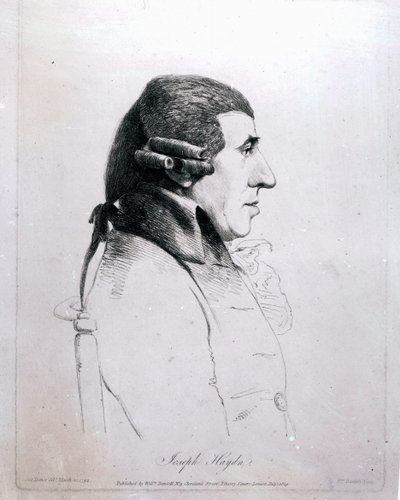 Franz Joseph Haydn, 1809 tekijältä George Dance