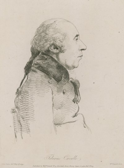 Tiberius Cavallo tekijältä George Dance