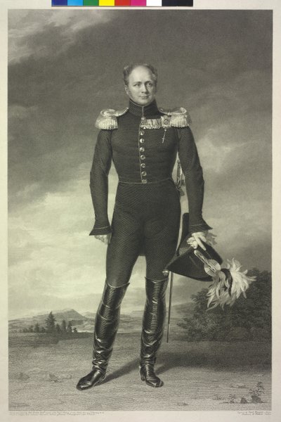 Venäjän keisari Aleksanteri I tekijältä George Dawe