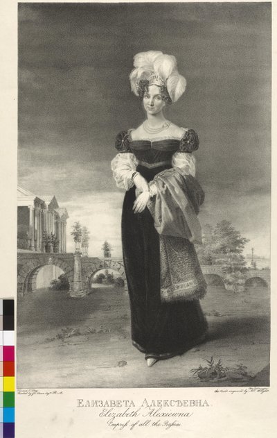 Luisa Marie Auguste Badenin (kaiverrus) tekijältä George Dawe