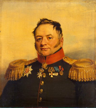 Pavel Aleksejevitš Tuchkovin muotokuva 1776-1858, ennen vuotta 1825 tekijältä George Dawe