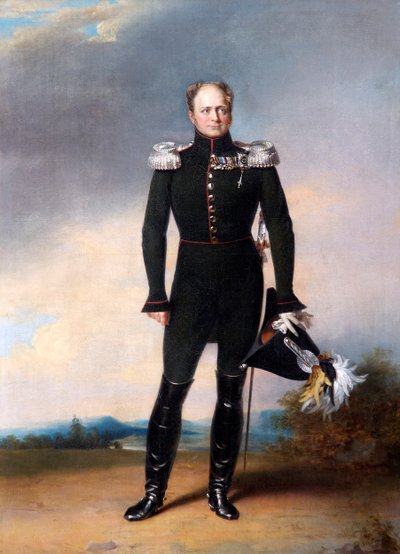 Venäjän tsaari Aleksanteri I:n muotokuva, 1825. tekijältä George Dawe