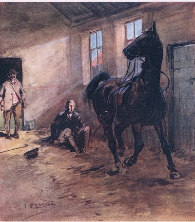 Jotkut "ossit eivät pidä vieraista ihmisistä, eikä mikään" näytä niin typerältä kuin lattialla oleva mies, Hodder & Stoughtonin julkaisemasta Mr Jorrocksin Lectorsista. tekijältä George Denholm Armour