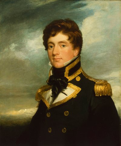 Kapteeni Frederick William Beechey (1796-1856), noin 1822 (öljy kankaalle). tekijältä George Duncan Beechey
