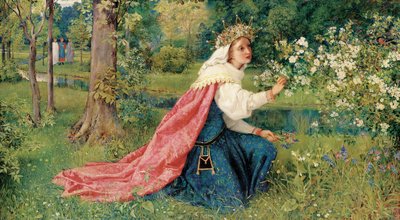 Matilda - Dante, Kiirastule, Canto 28 tekijältä George Dunlop Leslie