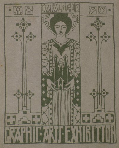 Vedosvedos Dundee Graphic Arts Associationin katalogin kansi tekijältä George Dutch Davidson