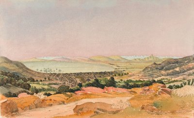 Kapkaupunki, n. 1862 (akvarelli) tekijältä George E.L.S. Sanford