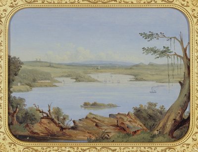 Sydney, pohjoisrannalla, 1800-luku tekijältä George Edward Peacock