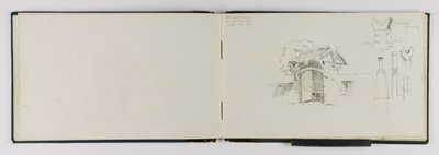 (Luonnoslehti) Vanha portti lähellä Vevey/Frieburg/Schaffhausenia (Vevey/Frieburg/Schaffhausen) tekijältä George Elbert Burr