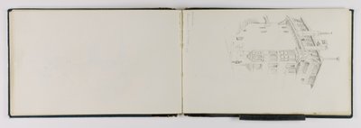 (Luonnoslehti) Vanha talo, Lausanne) tekijältä George Elbert Burr