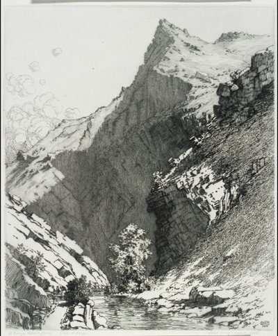 Bear Creek Canyon, Denver, Colorado tekijältä George Elbert Burr