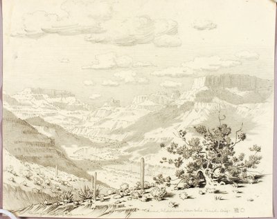 Pilvien varjoja, Apache Trail, Arizona tekijältä George Elbert Burr