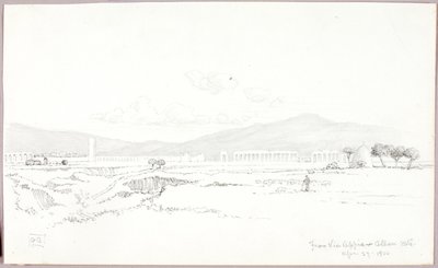 Via Appia ja Alban-vuoret tekijältä George Elbert Burr