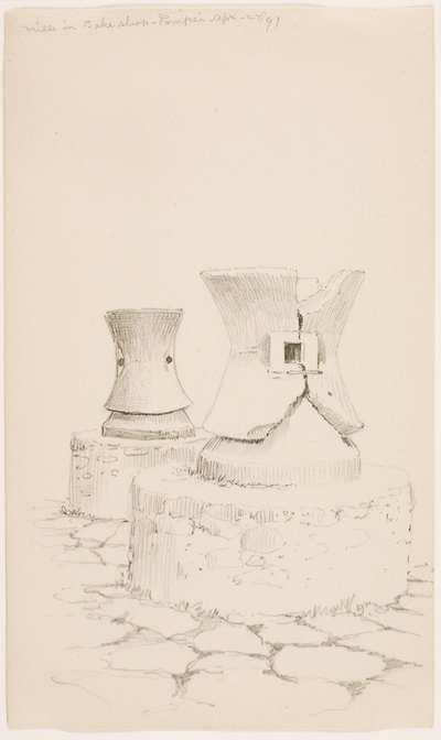 Myllyt leipomossa-Pompei tekijältä George Elbert Burr