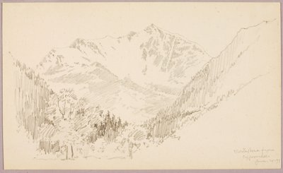 Monte Rosa alkaen Ceppomorelli tekijältä George Elbert Burr