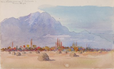 Lähellä Villeneuvea, Suisse, 1898. tekijältä George Elbert Burr