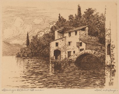 Como-järvellä tekijältä George Elbert Burr