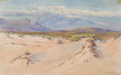 Hiekkadyynit, Harlech, Pohjois-Wales tekijältä George Elbert Burr
