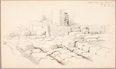 Kadun ylitys, Pompeji tekijältä George Elbert Burr