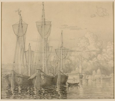 Venetsian kalastusveneet tekijältä George Elbert Burr