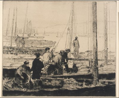 Sardiinilaivasto tekijältä George Elmer Browne