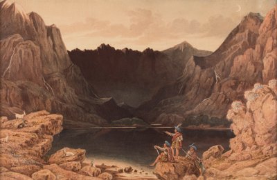 Loch Coruisk, Skyen saari tekijältä George Fennel Robson