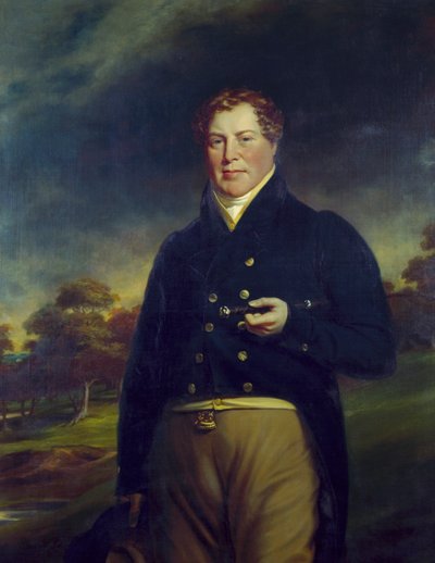 John Theobald, n. 1815 (öljy kankaalle) tekijältä George Francis Joseph