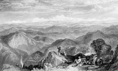"Snowy Range, Tyne tai Marna", 1838. tekijältä George Francis White