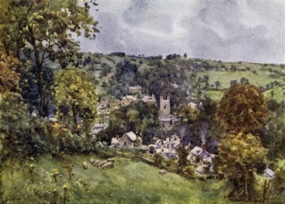 Bodmin (väri litho) tekijältä George Franck Nicholls