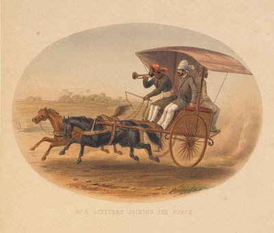 ?Officers Joining the Force?, 1857-1858 noin tekijältä George Francklin Atkinson
