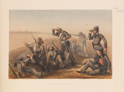 ?Outlying Picket?, 1857 tekijältä George Francklin Atkinson
