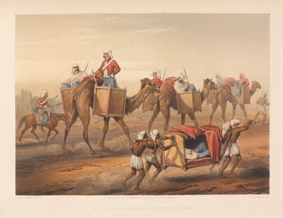 ?Vahvistusprosessi Delhiin?, 1857 tekijältä George Francklin Atkinson