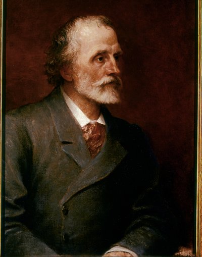 George MEREDITH, Muotokuva 1893 (öljy kankaalle) tekijältä George Frederic Watts