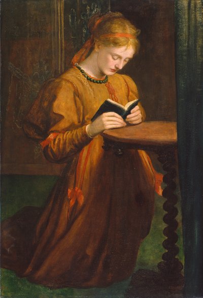 May Prinsep (rukous) 1867 (öljy kankaalle) tekijältä George Frederic Watts