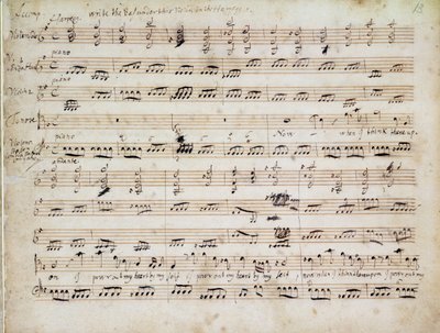 Tenori Aria, "Nyt kun ajattelen sitä..." Händelin Chandos Anthemsista tekijältä George Frederick Handel