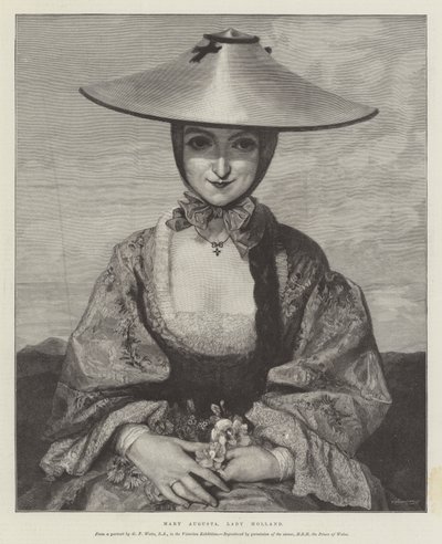 Mary Augusta, Lady Holland tekijältä George Frederick Watts